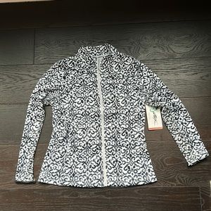 Gottex Golf & Tennis zip-up jacket, Santorini Black, Women’s M